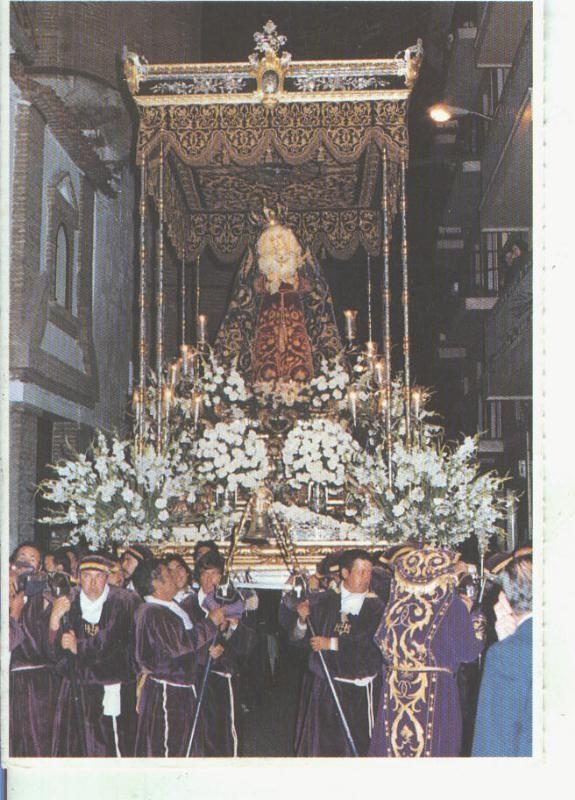 Postal 014957: Semana Santa de Antequera: Maria Santisima de la Paz