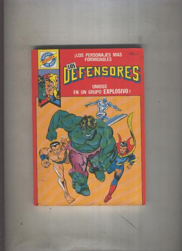 Pocket de Ases numero 35: Los Defensores (numerado 2 en trasera)