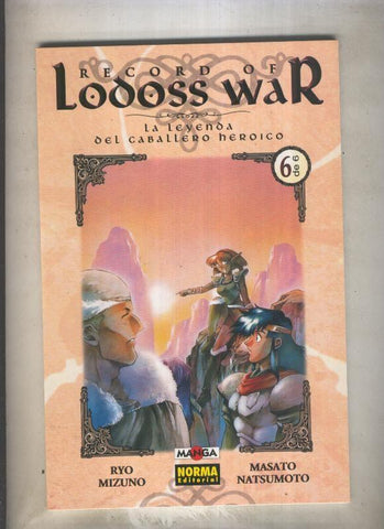 Record Of Lodoss War numero 06 (numerado 1 en interior cubierta)