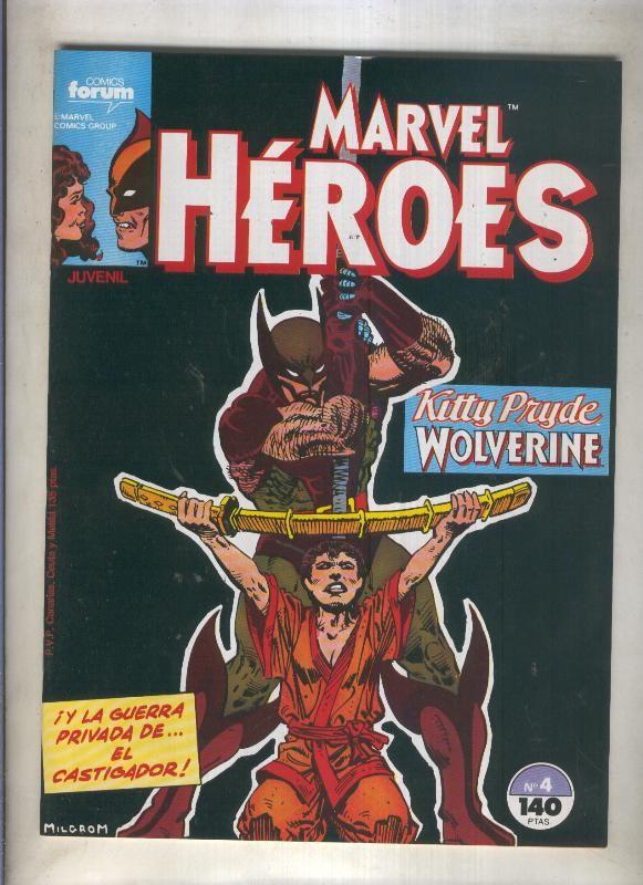 Marvel Heroes numero 04: Kutty Pryde-Wolverine (numerado 4 en trasera)