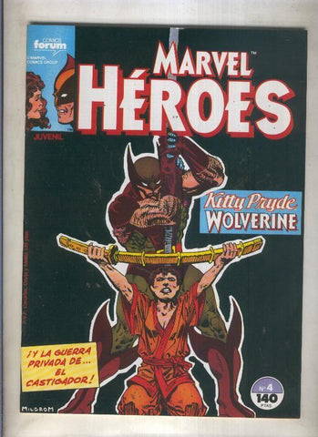 Marvel Heroes numero 04: Kutty Pryde-Wolverine (numerado 4 en trasera)