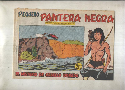 Pequeño Pantera Negra numero 192: El misterio de cabello dorado