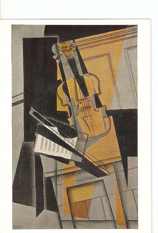 Postal 021085 : Kunstmuseum Basel, Juan Gris Le Violon