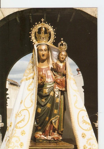 Postal 027190 : Ntra. Sra de la Nueva. Patrona de Solana, La Zarza y Mazalinos (Avila)