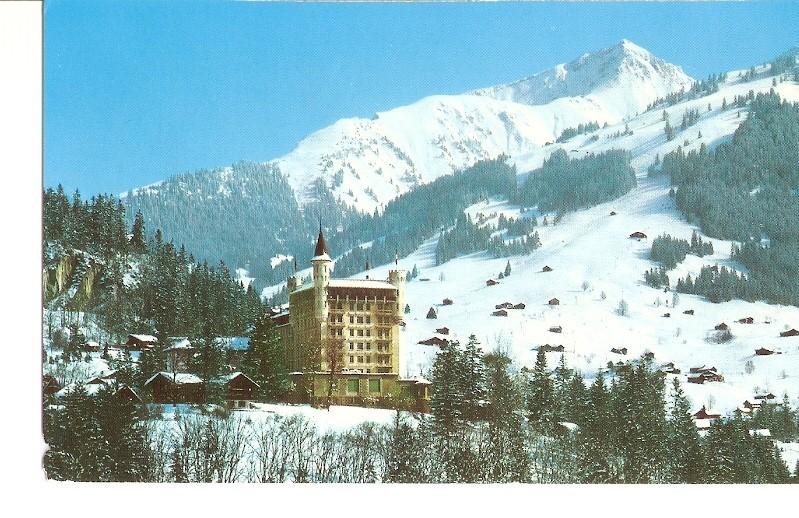 Postal 033583 : Gstaad Palace - Hotel Gifferhorn