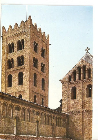 Postal 038915 : Ripoll (Pirineo Catalan). Torre del Monasterio