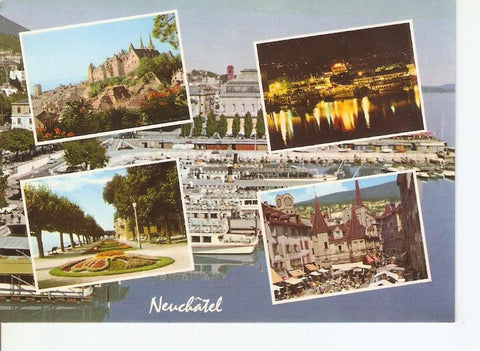 Postal 039837 : Neuchâtel. La perle du Jura Suisse
