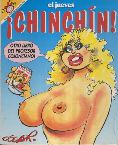 EL JUEVES: CHINCHIN El profesor cojonciano (numerado 5 en trasera)