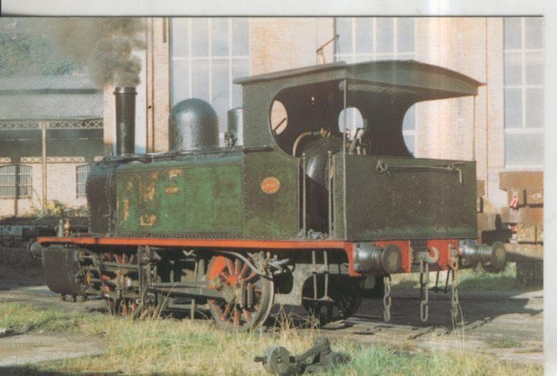 Postal 000281: Locomotora vapor 020T, Coronel Esteban