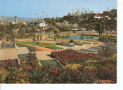 Postal 041566 : Barcelona. Montjuic. Jardines de Mossen Cinto