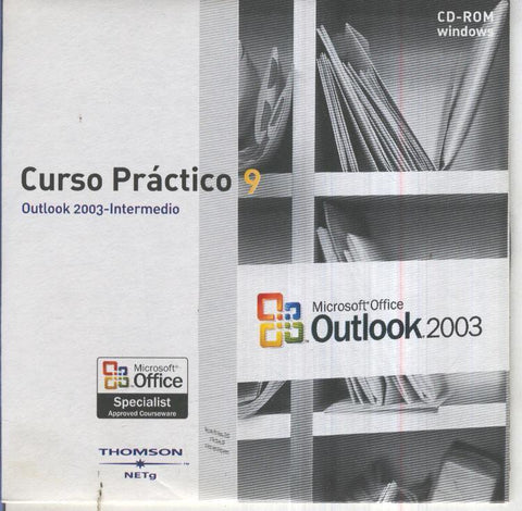 CD-ROM: Curso Practico Office 2003, No.09: OUTLOOK 2003-INTERMEDIO