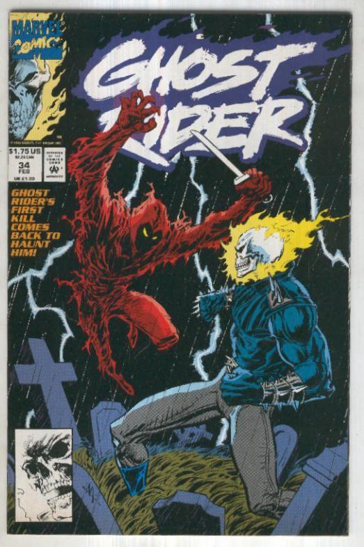 GHOST RIDER Vol.2, No.34 (1993): Victims of Our Past