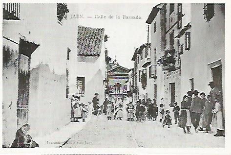 POSTAL 53373: COLECCION POSTALES PARA EL RECUERDO:JAEN. 1910. Calle de las Bernardas