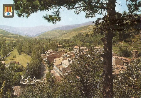 Postal 048772 : Camprodon. Villa de Interes Turistico. Pirineu Catala. Vista parcial