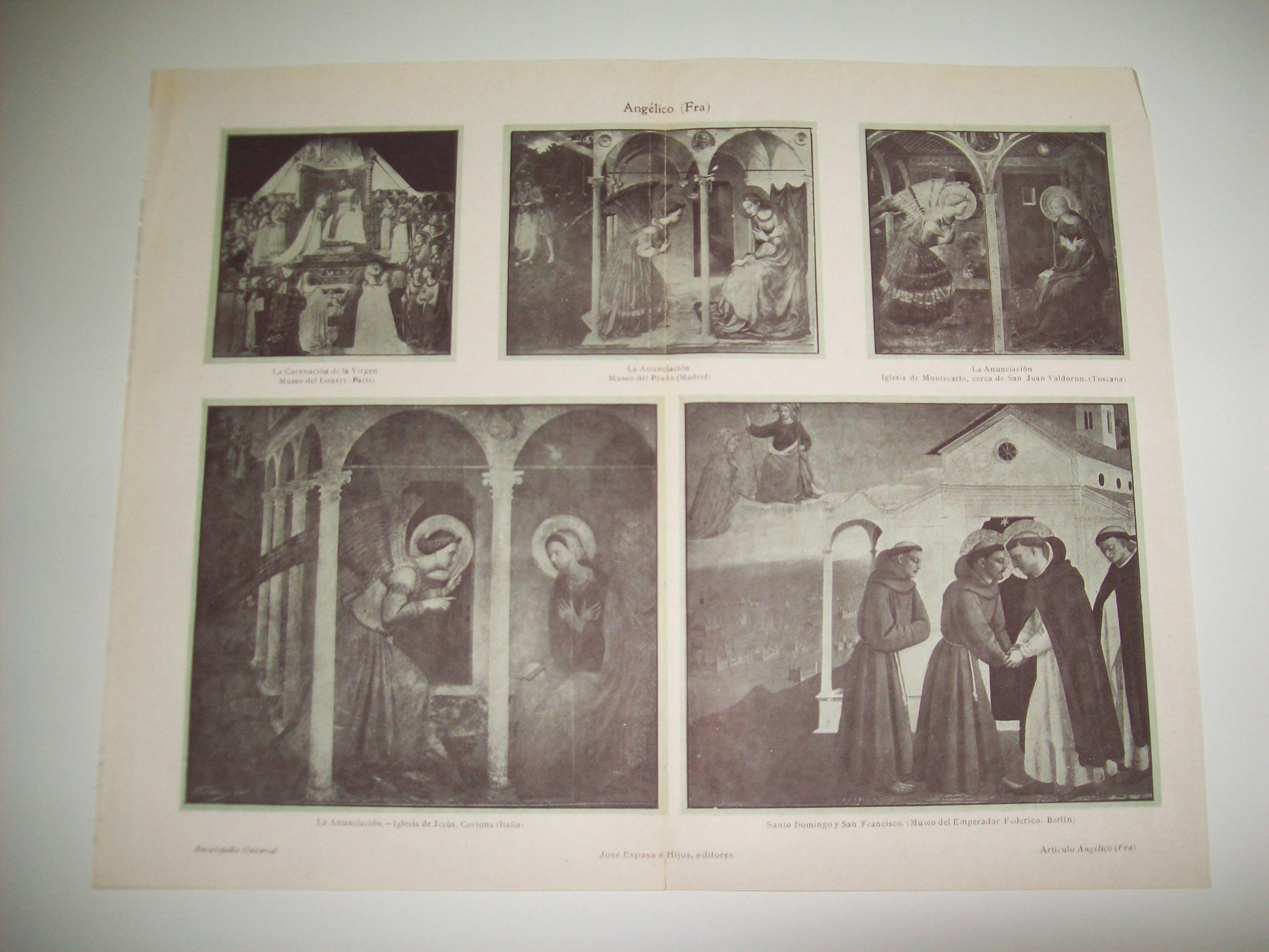 LAMINA ESPASA 6992: Obras de Fra Angelico