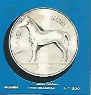 CROMO COLECCION UNIVERSAL LIBRA IRLANDESA. Numero 200