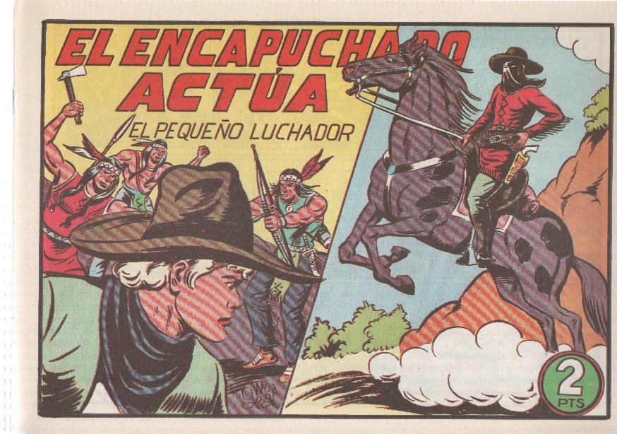 Facsimil: El Pequeño Luchador numero 089: El encapuchado actua