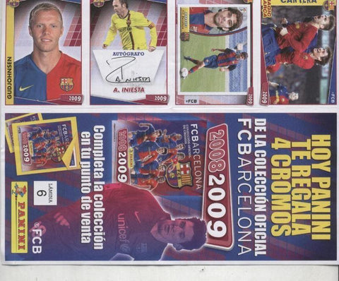 FC Barcelona 2008-2009:  lamina 06