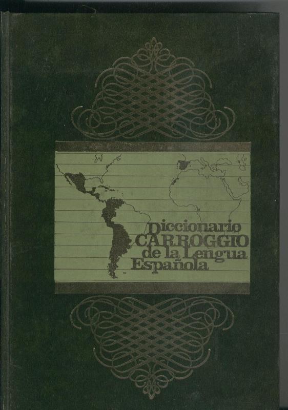 Diccionario Carroggio de la Lengua Española