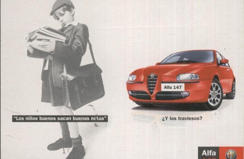 Postal: Nuevo Alfa 147
