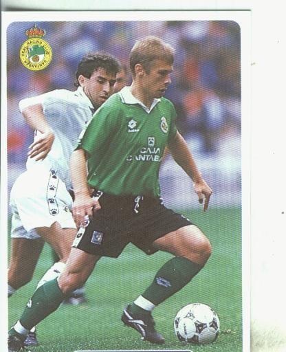 Cromos: Las fichas de la liga 95/96-Racing Santander: Popov