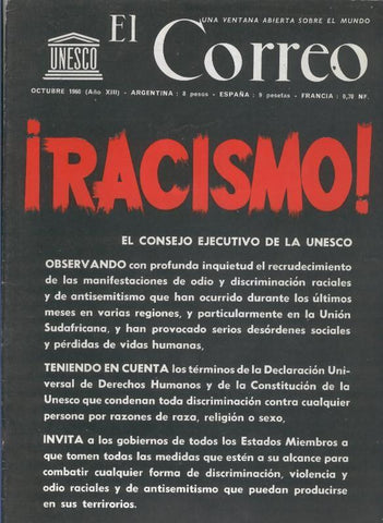 El correo de la Unesco: 1960: octubre