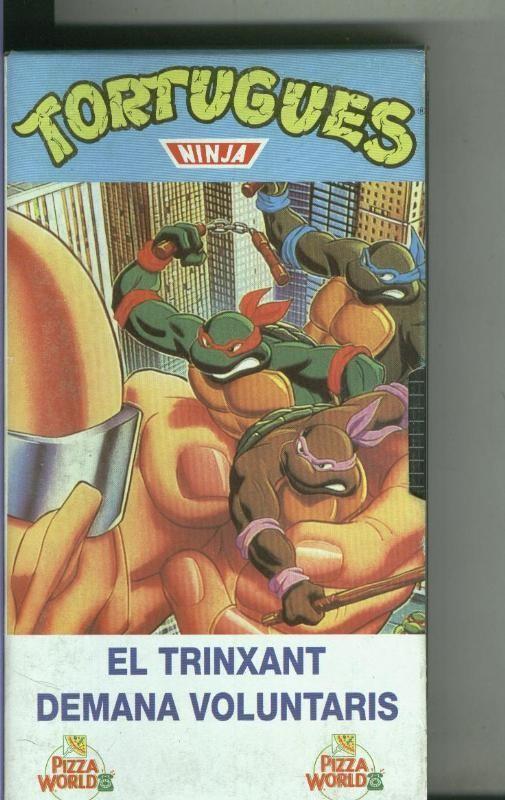 Pelicula VHS: Tortugues Ninja volumen 2