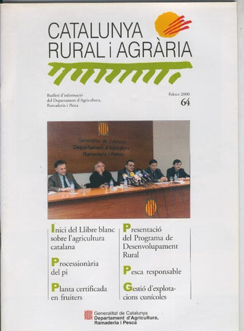 Catalunya rural i agraria numero 64 (2000)