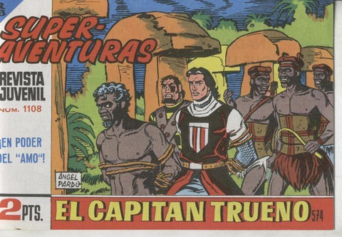 El Capitan trueno facsimil numero 574: En poder del amo