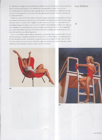 Pin Up lamina 170: Lou Shabner
