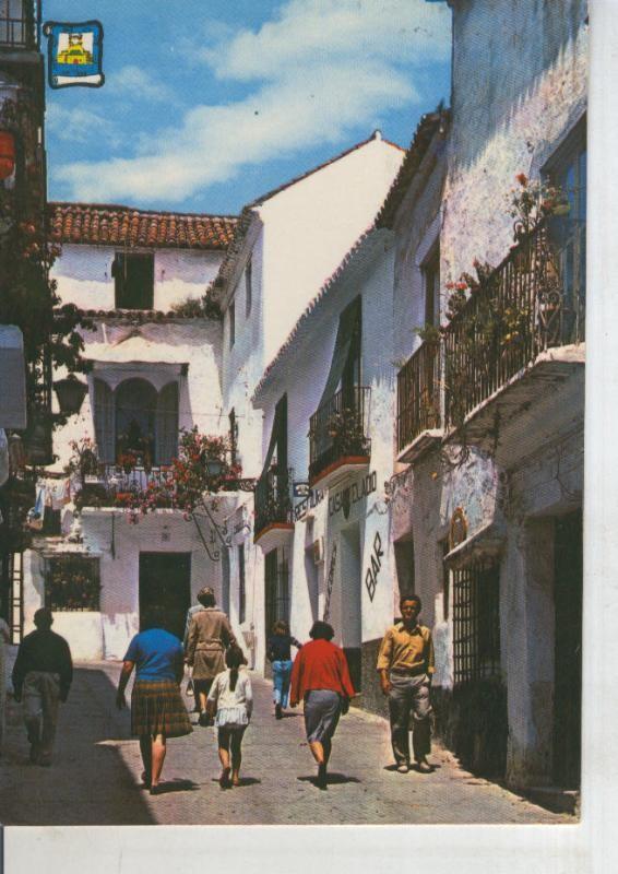 Postal 011198: Calle tipica de Marbella