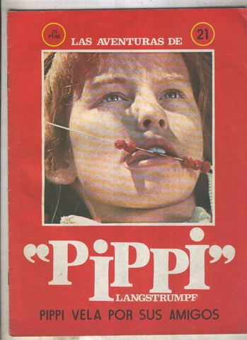 Las aventuras de Pippi Langstgrumpf numero 21: Pippi vela por sus amigos