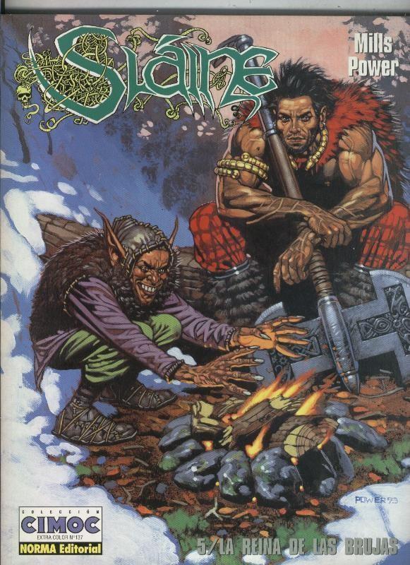 Cimoc Extra Color numero 137: Slaine volumen 3: La reina de las brujas