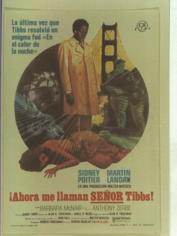 Foto cine 171: Ahora me llaman señor Tibbs (Sidney Poitier-Martin landau)