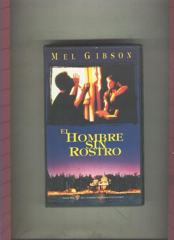 Video VHS: El hombre sin rostro (Mel Gibson)