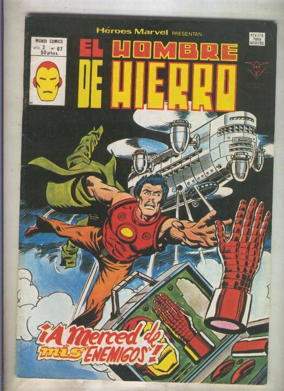 Heroes Marvel volumen 2 numero 67: El Hombre de Hierro (numerado 2 en trasera)