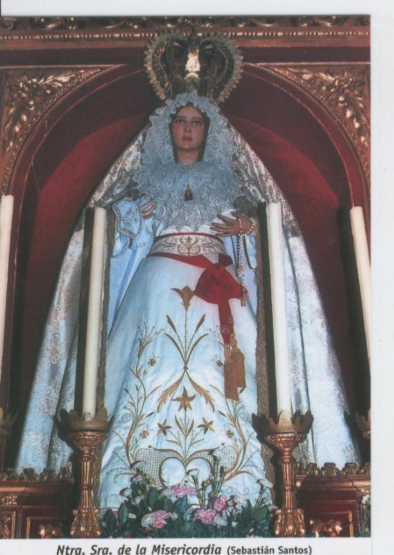 Postal 015542: Virgen Nuestra Señora de la Misericordia (Sebastian Santos)