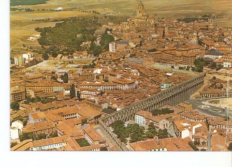 Postal 020112 : Vista aerea de Segovia