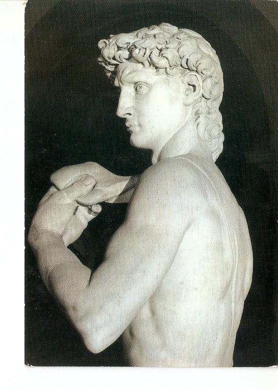 Postal 022034 : The David, Michelangelo
