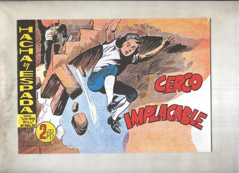 Hacha y Espada facsimil numero 57: Cerco implacable