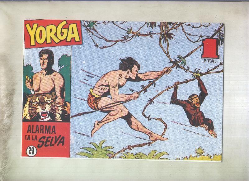 Yorga fakir indio, facsimil numero 29: Alarma en la selva