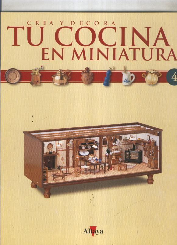 Crea y decora tu cocina en miniatura fasciculo numero 004