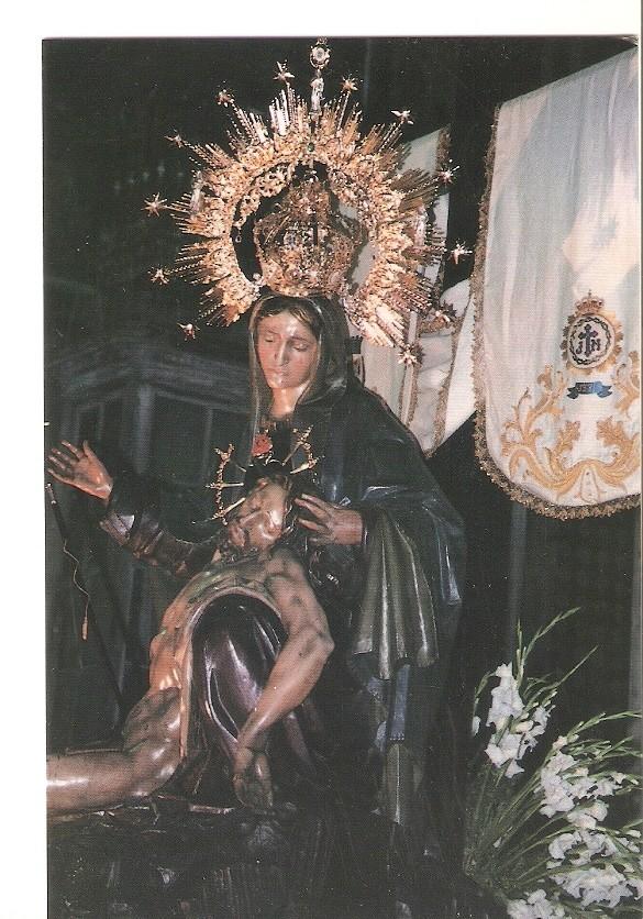 Postal 031429 : Agrupacion Stma. Virgen de la Piedad (Marrajos). Semana Santa - Cartagena