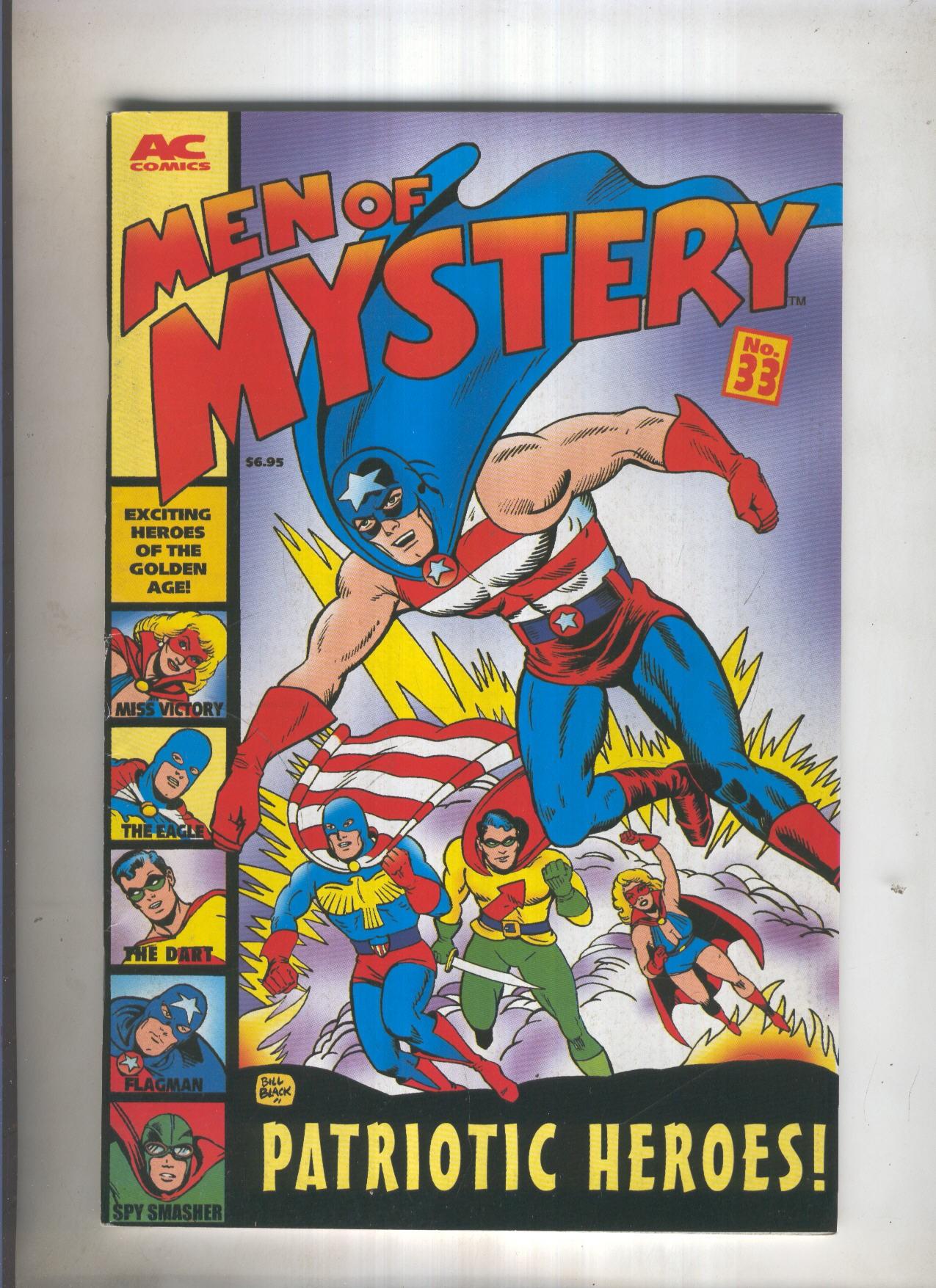 MEN OF MISTERY Numero 33: PATRIOTIC HEROES