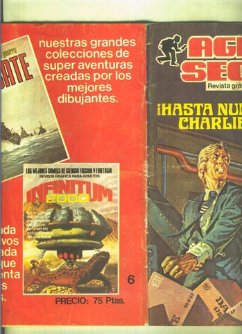 Agente Secreto numero 06 (numerado 2 en interior cubierta)