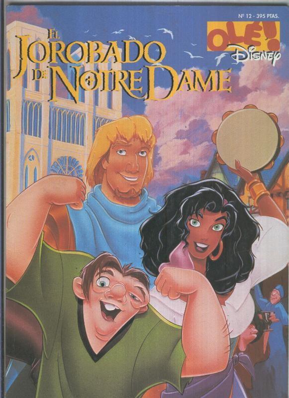 Ole Disney portada en relieve numero 12: El jorobado de Notre Dame