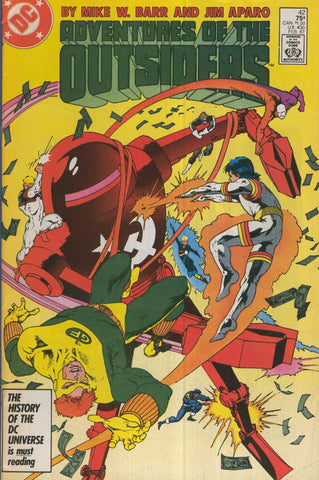 THE ADVENTURES OF THE OUTSIDERS Vol.1 Numero 42: Chasing the dollar