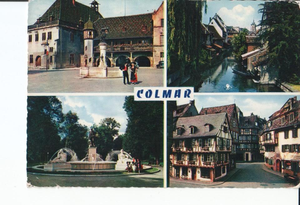 Postal 016868: COLMAR - Souvenir de Colmar Haut-Rhin