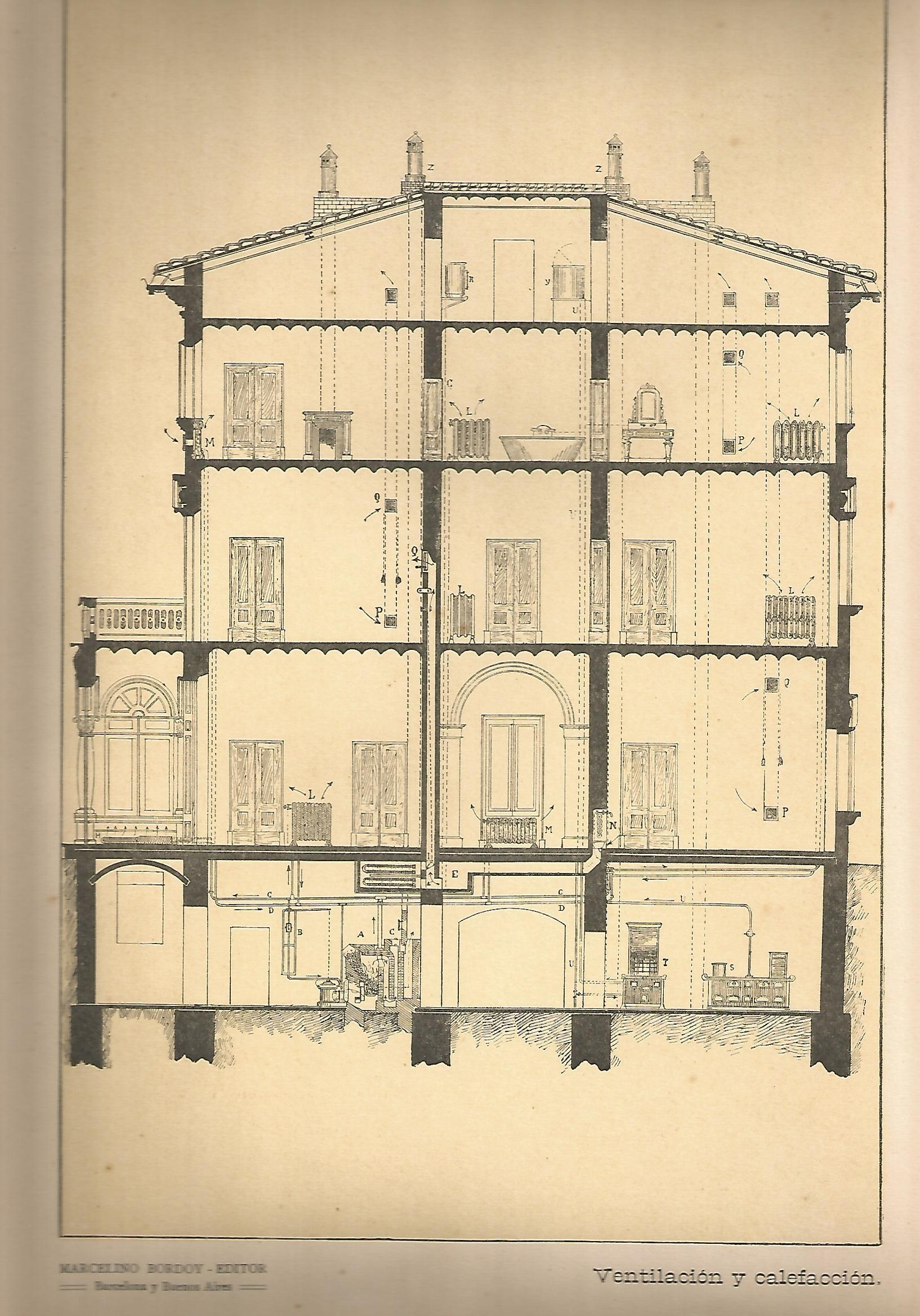 Lamina 018: Ventilacion y calefaccion