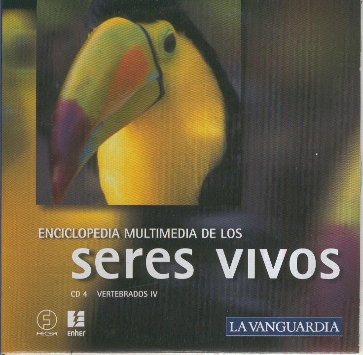 CD Multimedia: ENCICLOPEDIA SERES VIVOS La Vanguardia No.04: VERTEBRADOS 4
